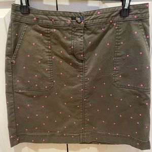 Boden Polka-Dot Skirt